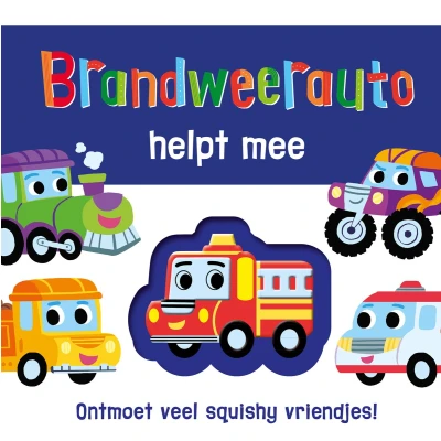 Afbeelding van 3D voelboek Brandweerauto helpt mee