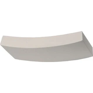 Afbeelding van Slv wandarmatuur gl102 curve wit gips r7s 78mm max 100w 148012