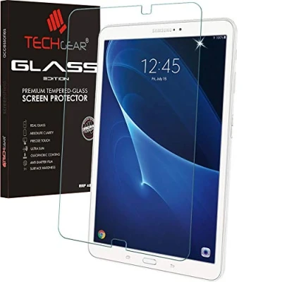 Afbeelding van TECHGEAR Anti Glare Screen Protector Compatibel met Samsung Galaxy Tab A 6 10.1 inch 2016/2018 (SM T580 Series) MATTE GLASS Edition Echt Gehard Glas Guard Cover