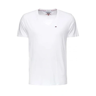 Afbeelding van Tommy Hilfiger S/S Gebreide Tops Klassiek Wit, 3XL grote maten tall