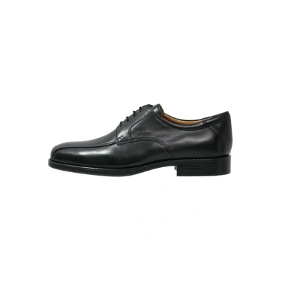 Afbeelding van Geox Federico Veterschoenen black, Heren, Maat: 43, Black Leer