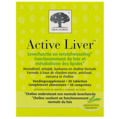 Afbeelding van 25% korting New Nordic Active Liver (30 Tabletten)