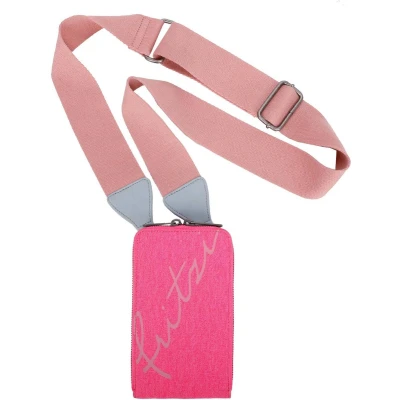 Afbeelding van Fritzi aus Preußen Schoudertas mobiele telefoon Canvas Jozy Phone Bag Neon Pink Neonroze