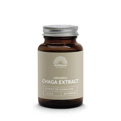 Afbeelding van Mattisson Chaga Extract Bio, 60 capsules