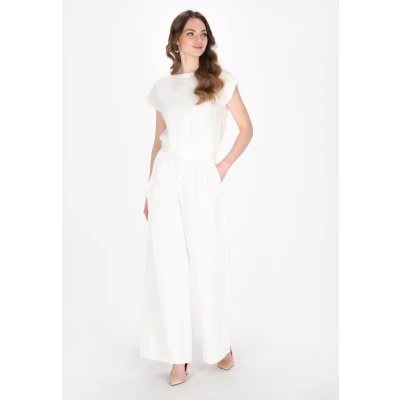 Afbeelding van DreiMaster Klassik Dames T shirt M/L / Wit 83% Viscose 9% Polyester 8% Polyamide