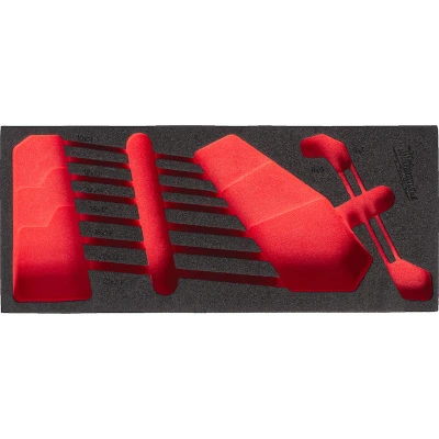 Afbeelding van MILWAUKEE 4932499087 lege foam inlay voor 9 delige ringsleutelset