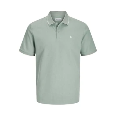 Afbeelding van Jack &amp; Jones Eaustin NOOS Poloshirt, Heren, Maat: 3XL, Iceberg green