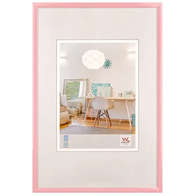 Afbeelding van Walther Design Kv070Q New Lifestyle Kunststof Fotolijst, 50 X 70 Cm, Roze