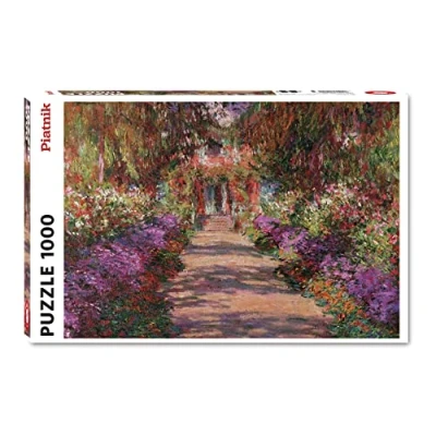 Afbeelding van Puzzel Monets Garten in Giverny Claude Monet 1000 stukjes
