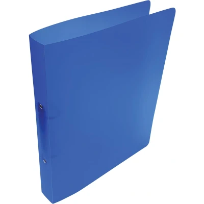 Afbeelding van Alpha Ringmap, Voor Ft A4, Uit Pp, 2 Ringen Van 25 Mm, Transparant Blauw Ringmap