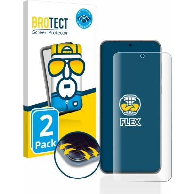 Afbeelding van BROTECT Screenprotector voor Huawei P60 Pro Folie Beschermfolie transparant volledig dekking (2 Stuks)