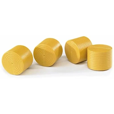 Afbeelding van Bruder 02344 Ronde Balen 4 Stuks 1:16
