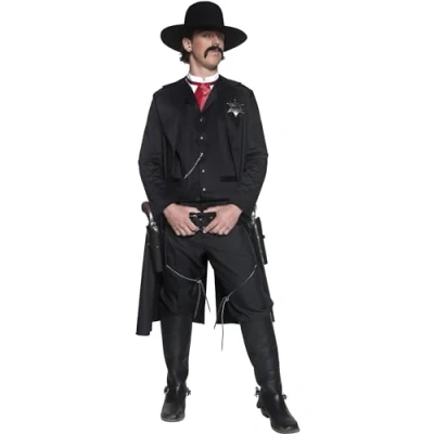 Afbeelding van Deluxe Authentic Western Sheriff Costume (M)