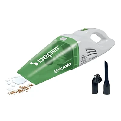 Afbeelding van BEPER 50.401 Schraapzuiger,75W, ABS, Oplaadbaar, 0,4L tank, Zuigkracht 2kpa, HEPA filter, Meegeleverde accessoires, Licht en handig