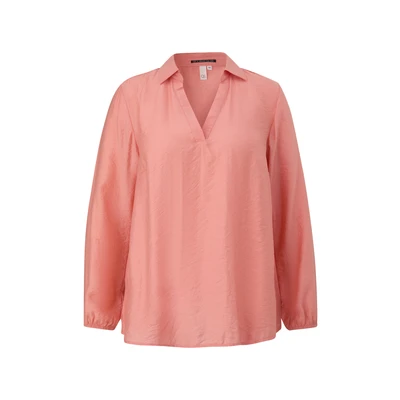 Afbeelding van QS MIT Dobbystruktur Blouse, Dames, Maat: 44, Mango