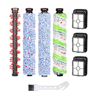 Afbeelding van Jissta Accessoires voor Bissell CrossWave 3 in 1,4 rolborstels en reservefilters, rolborstel, reserveonderdelen roterende borstel, 1866/1868/1926/1785