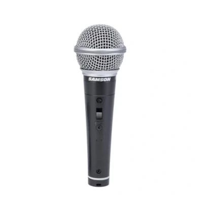 Afbeelding van SAMSON R21S Dynamic Cardiod handmicrofoon met schakelaar microfoonclip, XLR