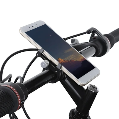 Afbeelding van GUB G85 Telefoonhouder fiets Verstelbaar Universeel Zwart Aluminium