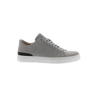 Afbeelding van Blackstone Sneakers laag, Heren, Maat: 40, Gray Nubukleer