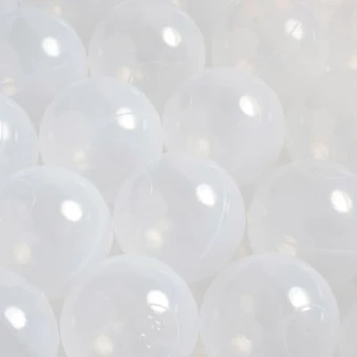 Afbeelding van MISIOO Ballen voor ballenbad, 200 stuks, 6 cm, veilig, niet giftig plastic, bestand tegen knijpen, babyspeelgoed, speelgoed vanaf 1 jaar kinderen, perfect glanzend speelplezier