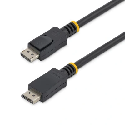 Afbeelding van StarTech.com 50 cm korte DisplayPort 1.2 kabel met sluitingen M/M 4k