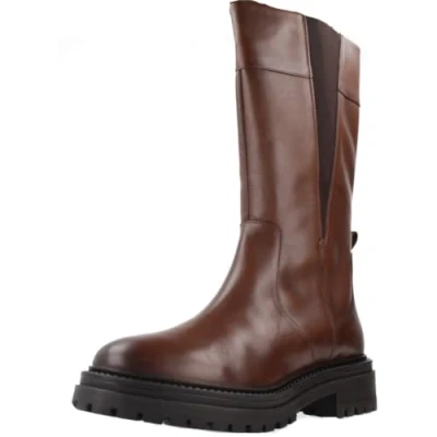 Afbeelding van Geox Dames D Iridea Fashion Boot, Dk Brown, 39 EU