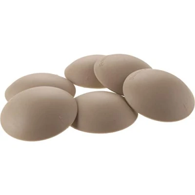 Afbeelding van SECOTEC Deurbuffer rond zelfklevend 60 mm beige 6 stuks