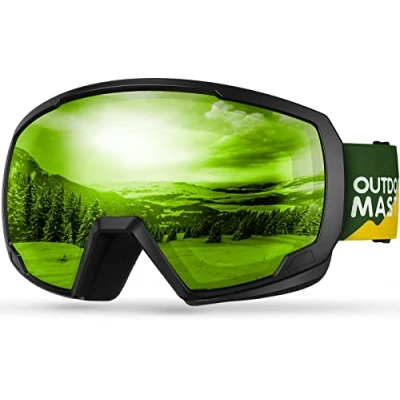 Afbeelding van OutdoorMaster Kinderen Ski Goggles, Snowboard Goggles Jeugd Sneeuwbril
