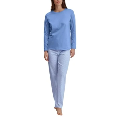Afbeelding van Calida SET Pyjama, Dames, Maat: 36/38, Hydrangea blue