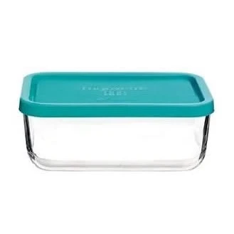 Afbeelding van Bormioli Rocco Vershoudbakje Frigoverre Blauw 21 x 13 8 cm / 1.4 Liter