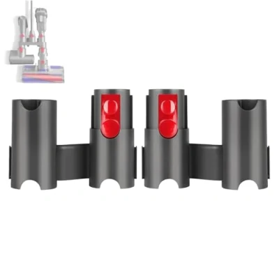 Afbeelding van 2 STKS Borstel Stand Houder Zuig Nozzle Hoofd Opslag Beugel voor Dyson V7 V8 V10 V11 V12 V15 Outsize Draadloze Stok Stofzuiger Vervanging