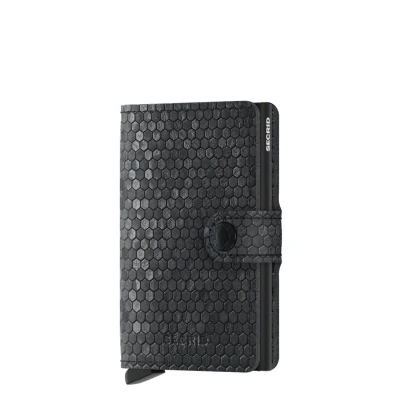 Afbeelding van Secrid Miniwallet Hexagon black