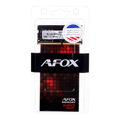Afbeelding van AFOX DDR4 8G 2400 SO DIMM geheugenmodule 8 GB 1 x MHz