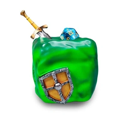 Afbeelding van Power Beast Dungeon Gelatinous Cube voor rollenspeldobbelstenen, Dice Jail, gevangenis dobbelstenen, polyedrische set D&amp;D, Master, Dungeons and Dragons, DND.