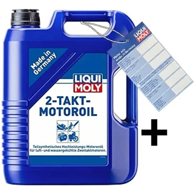 Afbeelding van Liqui Moly 5L 2 takt motorolie Zelfmengend Mengverhouding tot 1 : 50 API TC, ISO L EGC, JASO FC, TISI 1189 (1189)