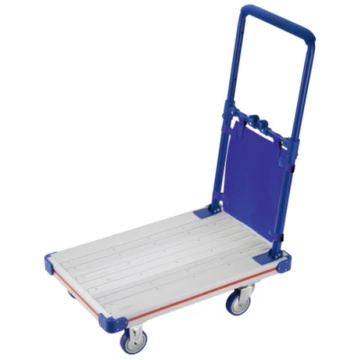 Afbeelding van Aluminium Duwbeugelwagen In /Uitklapb. Draagverm. 150Kg