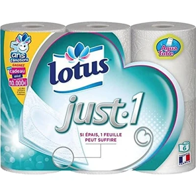 Afbeelding van Lotus Just 1 6 rollen (6 partij van meer dan 36 rollen)