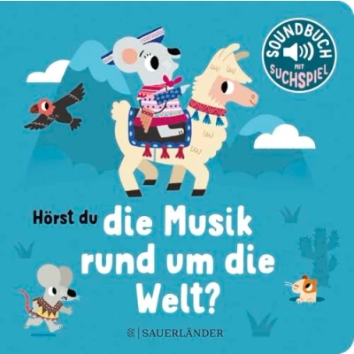 Afbeelding van Hörst du die Musik rund um Welt?: Soundbuch mit vielen Liedern aus der ganzen Welt zum Mitsingen und Zuhören Papp Bilderbuch Geräuschen für Kinder ab 1 Jahr