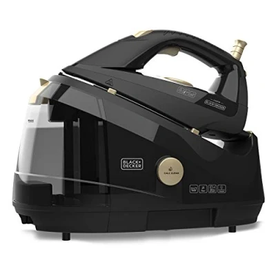 Afbeelding van BLACK+DECKER BXSS2400E Stoominstallatie Strijkijzer station Stoomgenerator 2400 Watt 2 liter