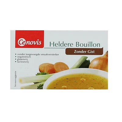 Afbeelding van Cenovis Heldere bouillon gistvrij tabletten 88 g