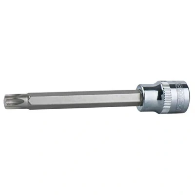 Afbeelding van KS Tools, Dopsleutel + dopmoer, 1/2&quot; CHROMEplus bitmof lang