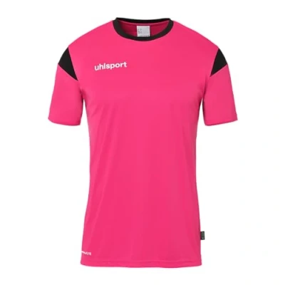 Afbeelding van Uhlsport Squad 27 Shirt Korte Mouw Heren Roze / Zwart Maat: XL