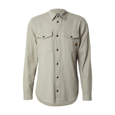 Afbeelding van G STAR denim casual overhemd MARINE mintgroen