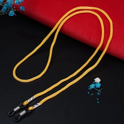 Afbeelding van Brillenkoord Brillenketting 2 Stuks Geel