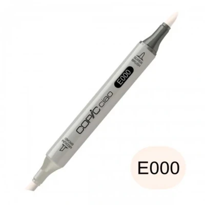 Afbeelding van COPIC Ciao Marker Type E 000, Pale Fruit Pink, veelzijdige layout marker, op alcoholbasis, met een medium breedte en brush tip