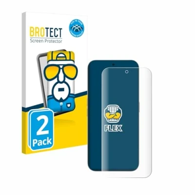 Afbeelding van BROTECT Screenprotector voor Nothing Phone (2a) Plus Folie Beschermfolie transparant volledig dekking (2 Stuks)