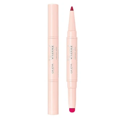 Afbeelding van Pupa Vamp! Creamy Duo Contouring Lip Pencil &amp; Shiny Lipstick Cherry Red 012 5% korting code PUPA5