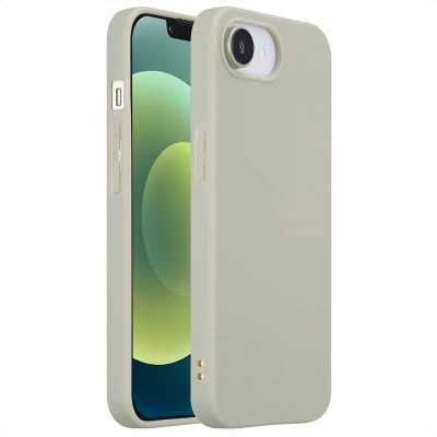 Afbeelding van imoshion Hoesje Geschikt voor iPhone 16e Color Backcover Grijs