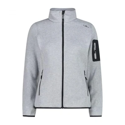 Afbeelding van CMP Woman Jacket Fleecejas, Dames, Maat: 36, Alluminio/antracite