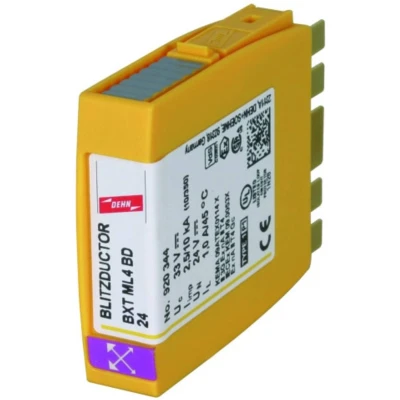 Afbeelding van DEHN 920344 BLITZDUCTOR XT BXT ML4 BD 24 Combi afleider Overspanningsbeveiliging voor: Verdeelkast 20 kA 1 stuk(s)